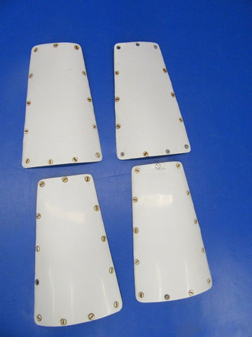 Beech Baron D55 Lot of 4 Nacelle Access Covers P/N 96-980001-13 (0518-304)