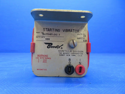 Bendix Starting Vibrator 24v P/N 10-176487-242B TESTED (0124-291)