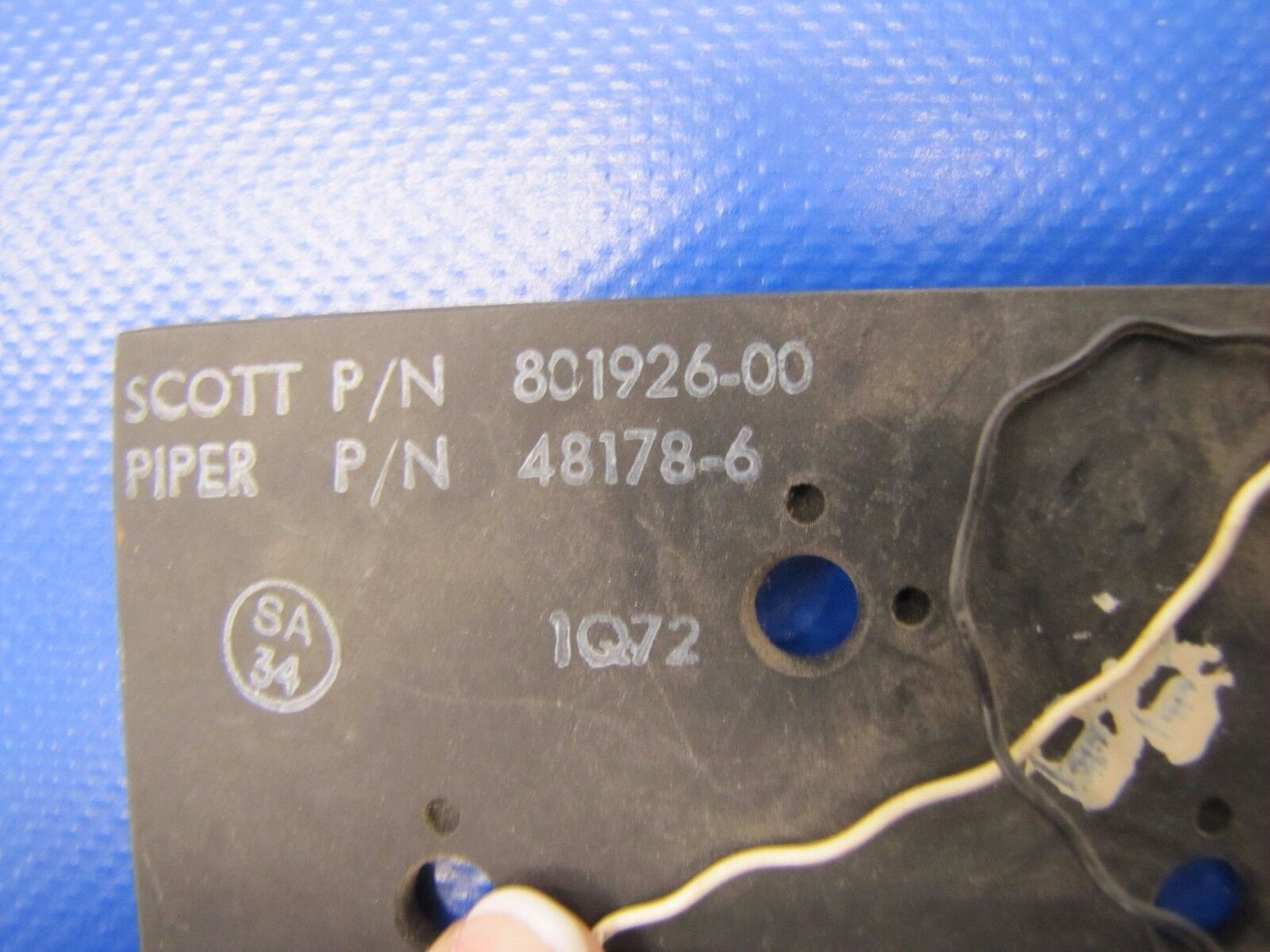 Piper Electroluminesent Panel P/N 48178-6 NOS (0417-120)