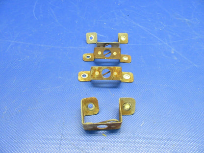 Beech F35 Cowling Fastener Brackets RH FWD Center & Rear P/N 35-910244 (1021-391