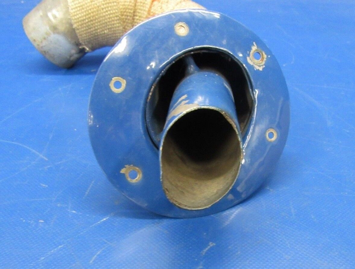 Beech Baron CD 45K Heater Exhaust Flange P/N 58-550023-1 (1218-122)