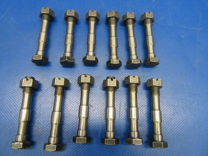 Continental IO-470-L Connecting Rod Bolts 629340, 655961 LOT OF 12 (0319-234)