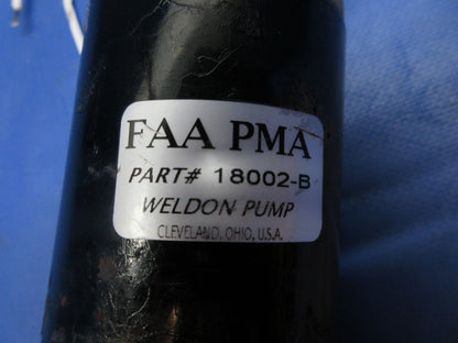 Diamond DA-42 Weldon Fuel Pump 28v P/N 18002-B Tested w/ Warranty (0623-200)