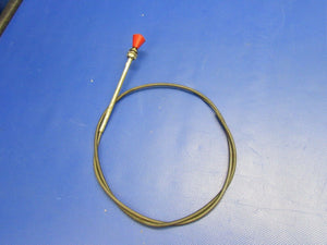 Beech B19 Cabin Air Control Cable 48" P/N 169-380005-17 (0421-481)