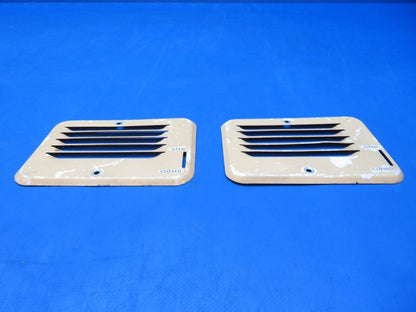 Cessna 310 / 310F Grill Assy Cabin Ventilation P/N 0813818-1 LOT OF 2 (1123-301)