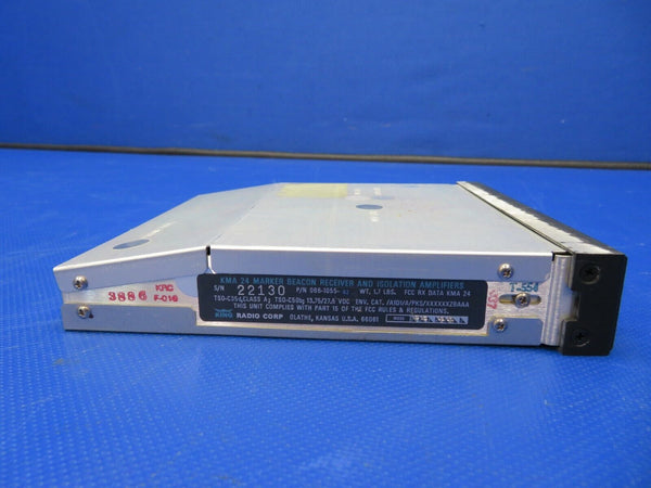 Beech King KMA 24 Marker Beacon Rec & Isolation Amp 14V / 28V w/ 8130 (0721-702)