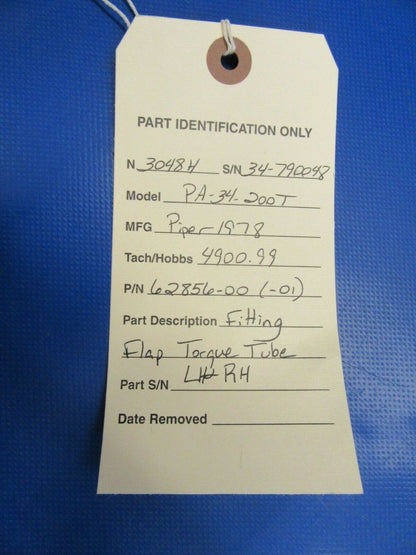 Piper PA-34-200T Seneca II Fitting Flap Torque Tube 62856-00 (1119-145)