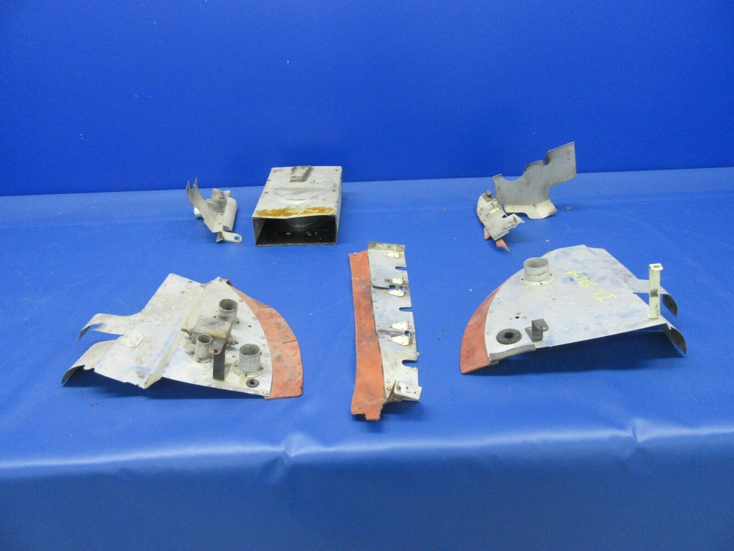 Bellanca Viking Engine Baffles FOR PARTS (0224-605)