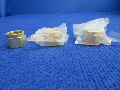 Tube Coupling Nut P/N MS21921-12 LOT OF 3 NOS (0622-362)