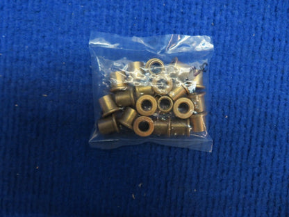 1/4" ID x 3/8" OD Bearing - Bronze Flanged P/N FF310-5 LOT OF 20 NOS (0922-507)