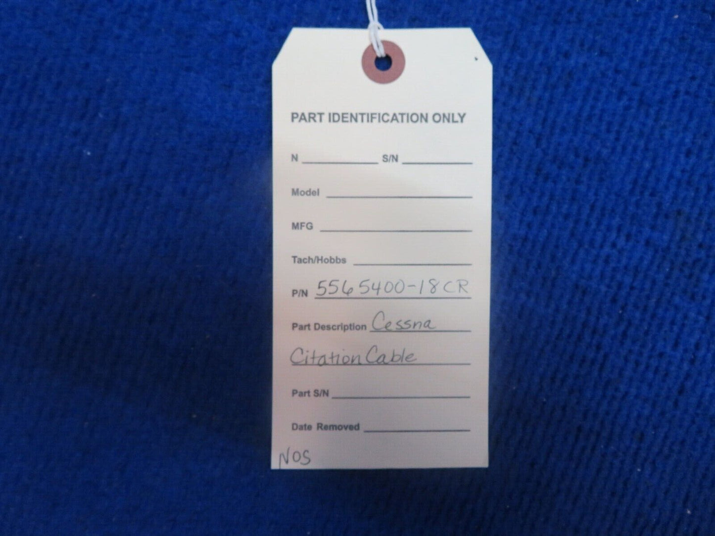 Cessna Citation Cable P/N 5565400-18CR NOS (0922-550)