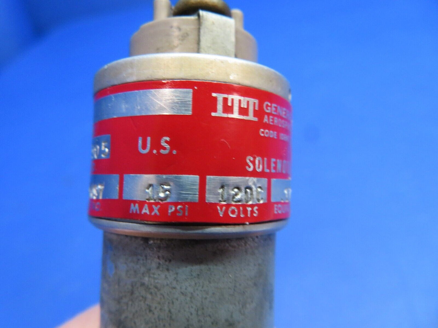 Beech C-35 Bonanza General Controls Solenoid Valve 12V P/N AV1B1497 (1222-539)