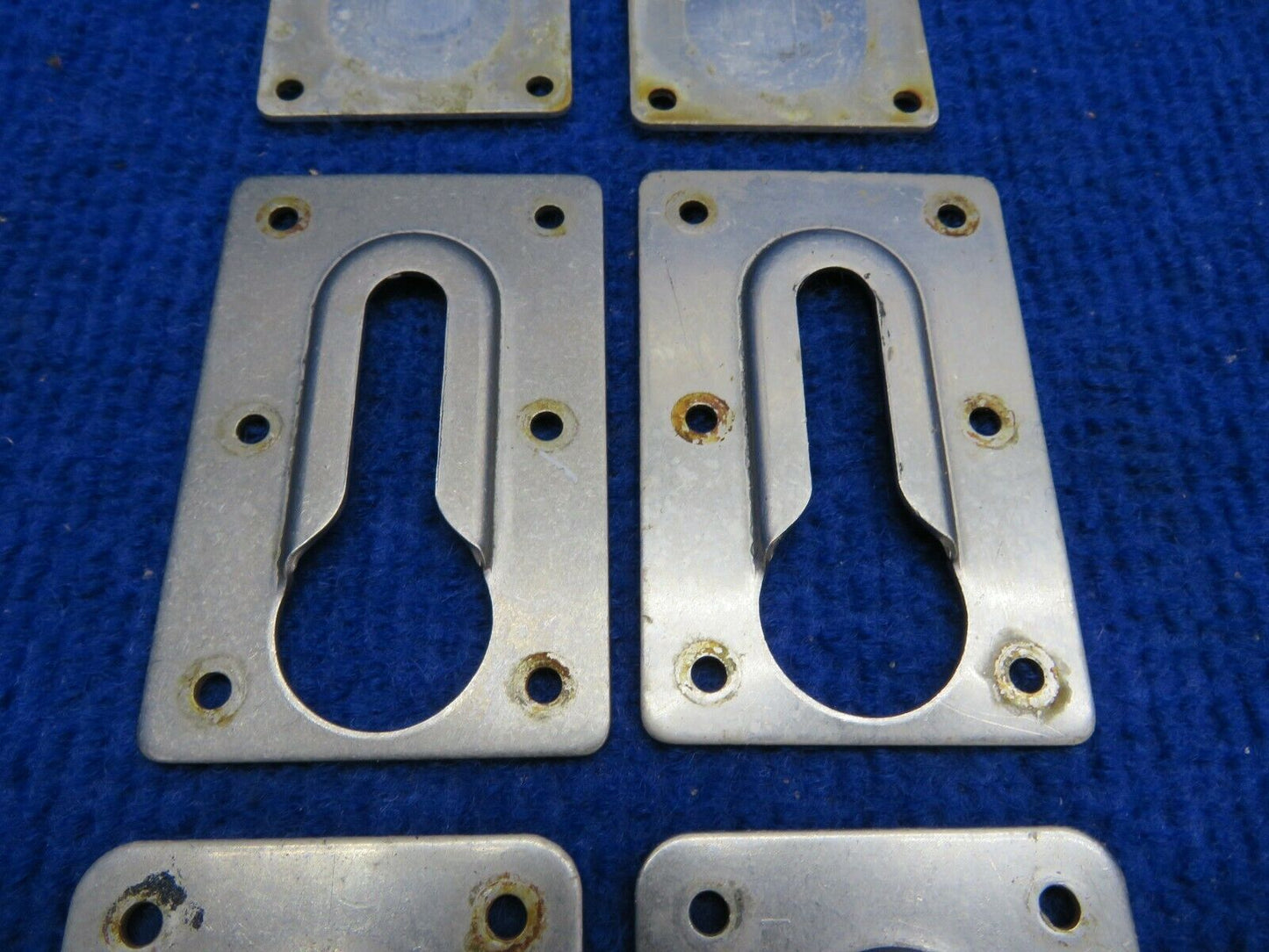 Piper Arrow Seat Attachment Plates & Retainers P/N 79781-02 1 LOT (0222-848)