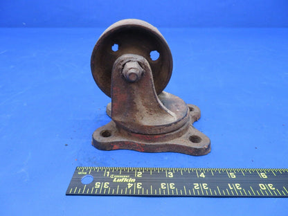 Vintage 3" Cast Iron Swivel Castors LOT OF 8 (0123-644)