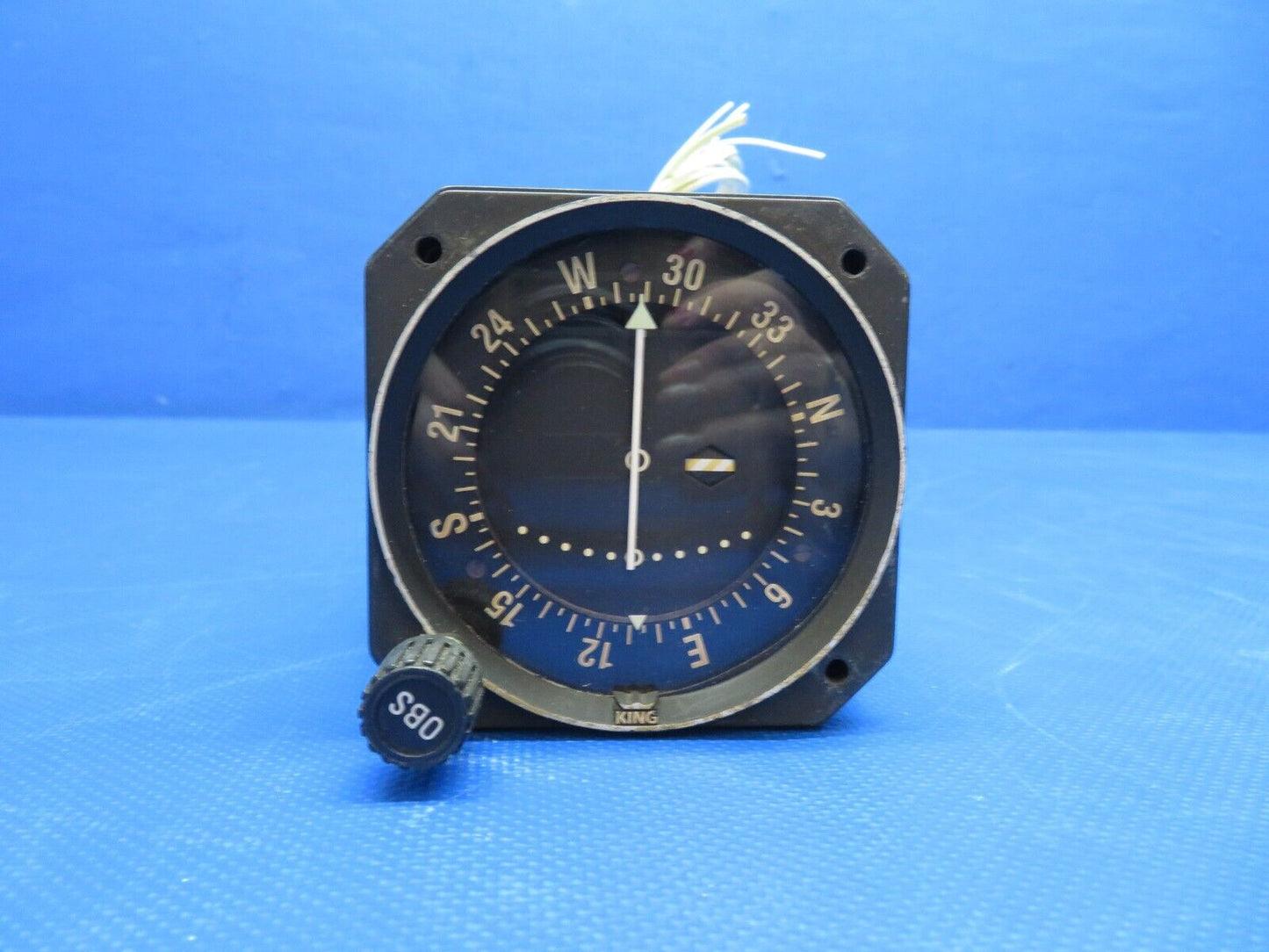 King KI208 VOR/LOC Converter/Ind. 11/33V P/N 066-3056-00 WARRANTY (0324-1737)