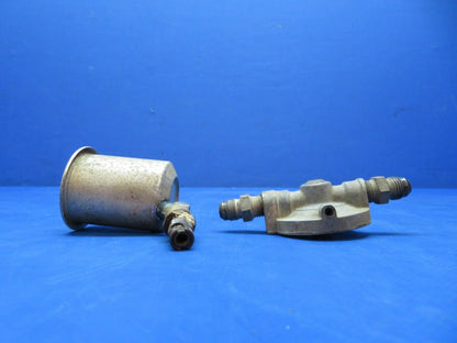 Piper PA-28R-180 Fuel Strainer Gascolator P/N 63479-00 (1123-455)