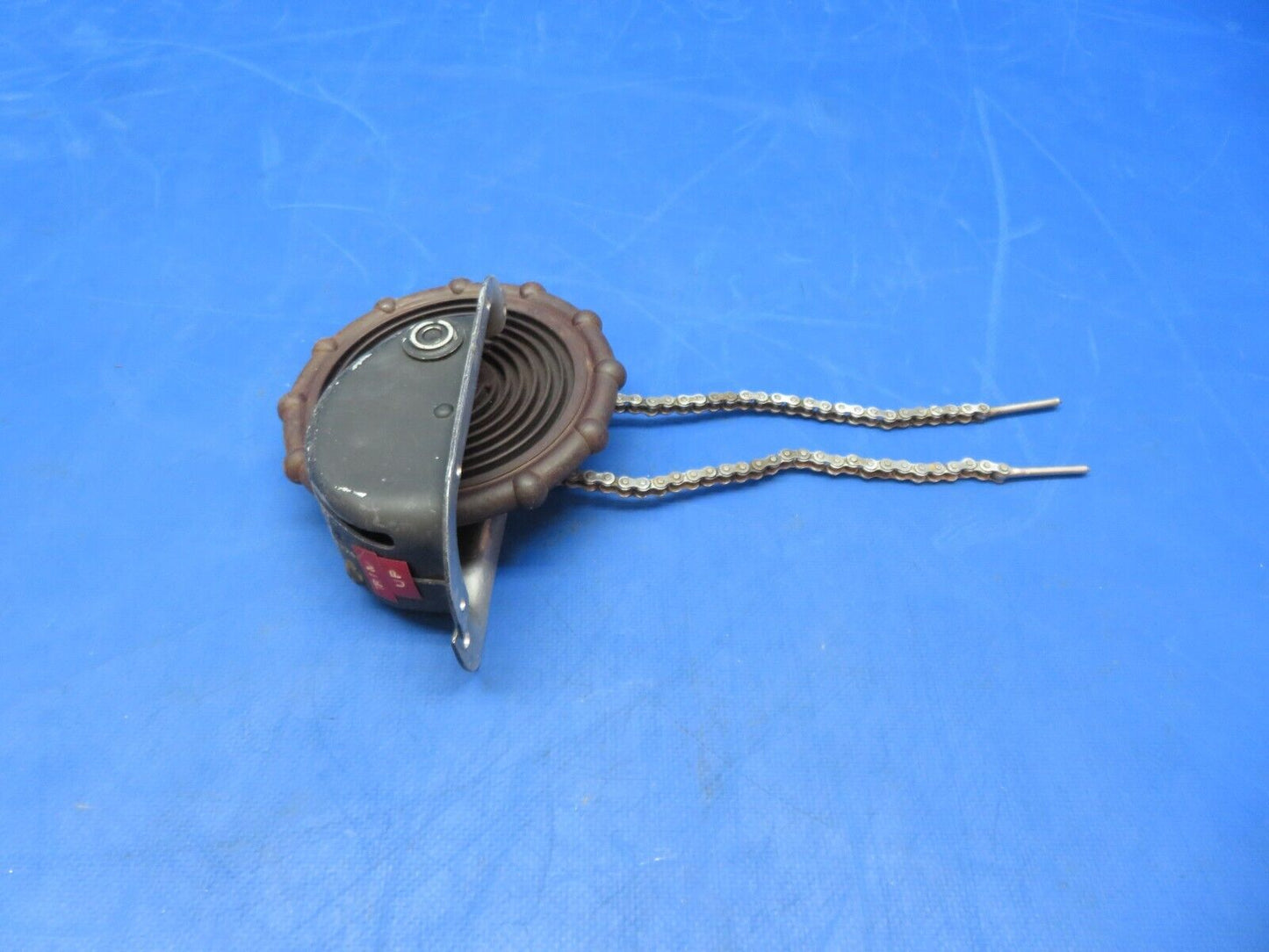 1956 Cessna 172 Elevator Trim Wheel w/ Cover P/N 0510127-1 (0823-433)