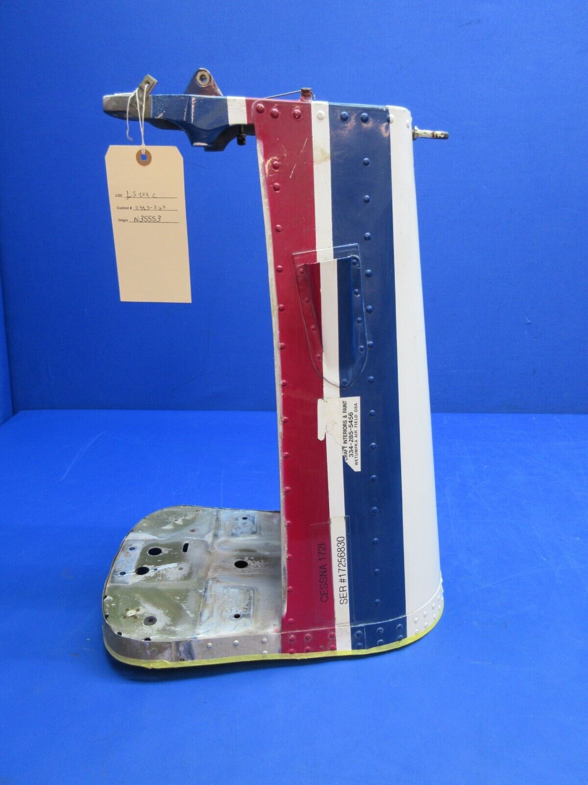 Cessna 172 / 172I Fuselage Tailcone Assy P/N 0512008-2  (0923-863)