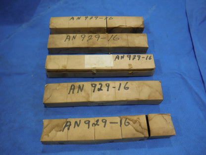 Aluminum Cap-Tube  Lot of 25  P/N AN929-16  (615-119)