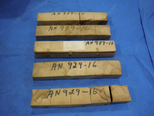 Aluminum Cap-Tube  Lot of 25  P/N AN929-16  (615-119)
