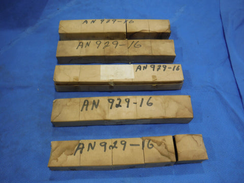 Aluminum Cap-Tube  Lot of 25  P/N AN929-16  (615-119)