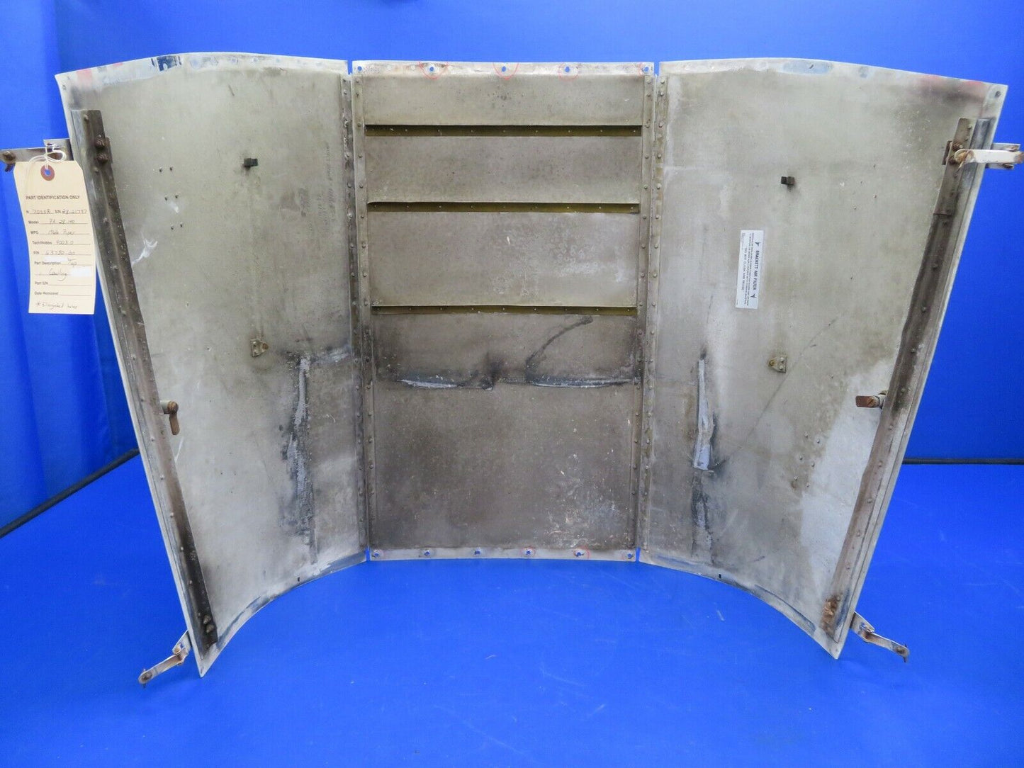 Piper PA-28-140 Cherokee Top Cowling P/N 63750-00, 63750-000 (0621-730)