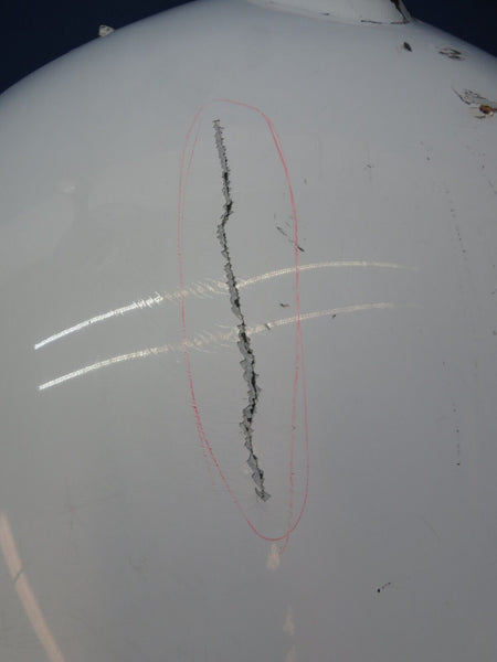 Diamond DA-42 Cowling Lower LH Damaged P/N C61-7116-102-001 (0623-458)