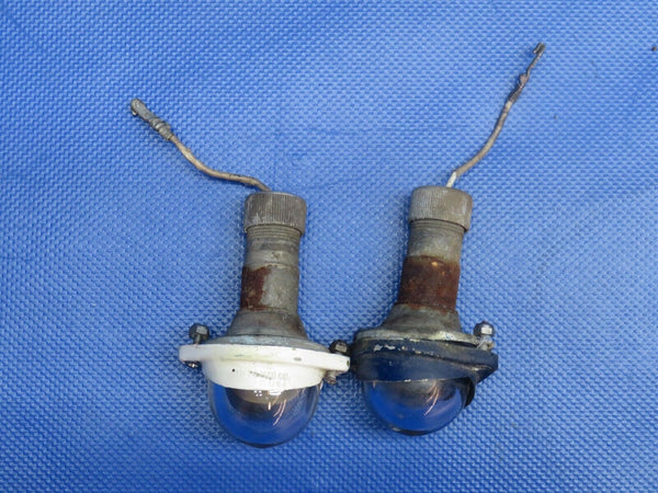 Piper Comanche Grimes Tail Fairing Light Assy P/N 472-667 LOT OF 2 (1223-1149)