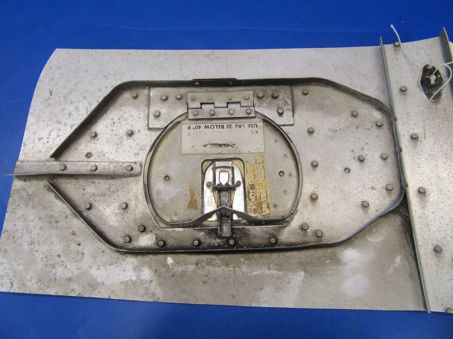 Beech Baron 58 Oil Filler Door P/N 50-939118-12 (0617-81)