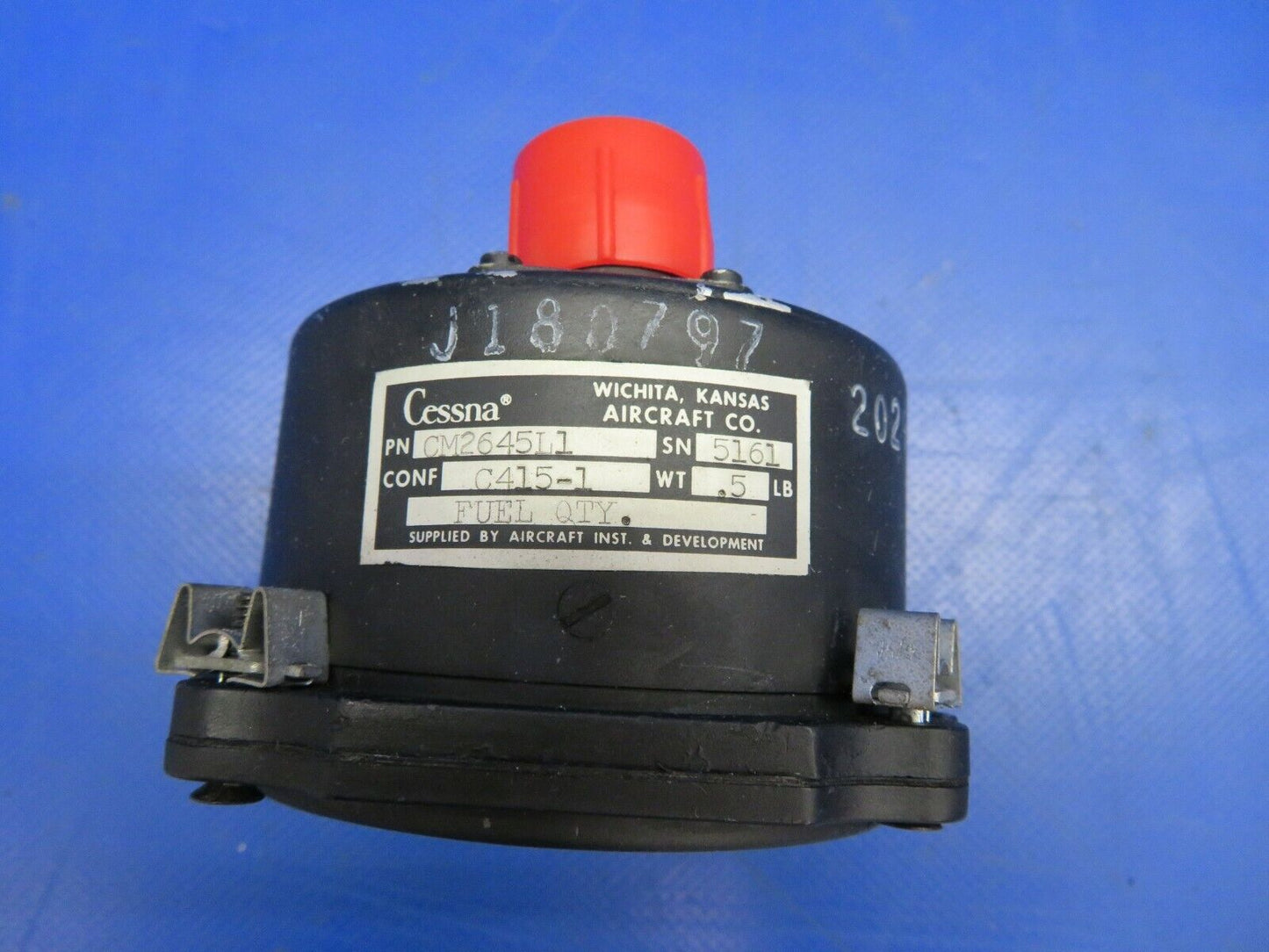 Aircraft & Development C415-1 Fuel Quantity Indicator P/N CM2645L1 (0620-756)