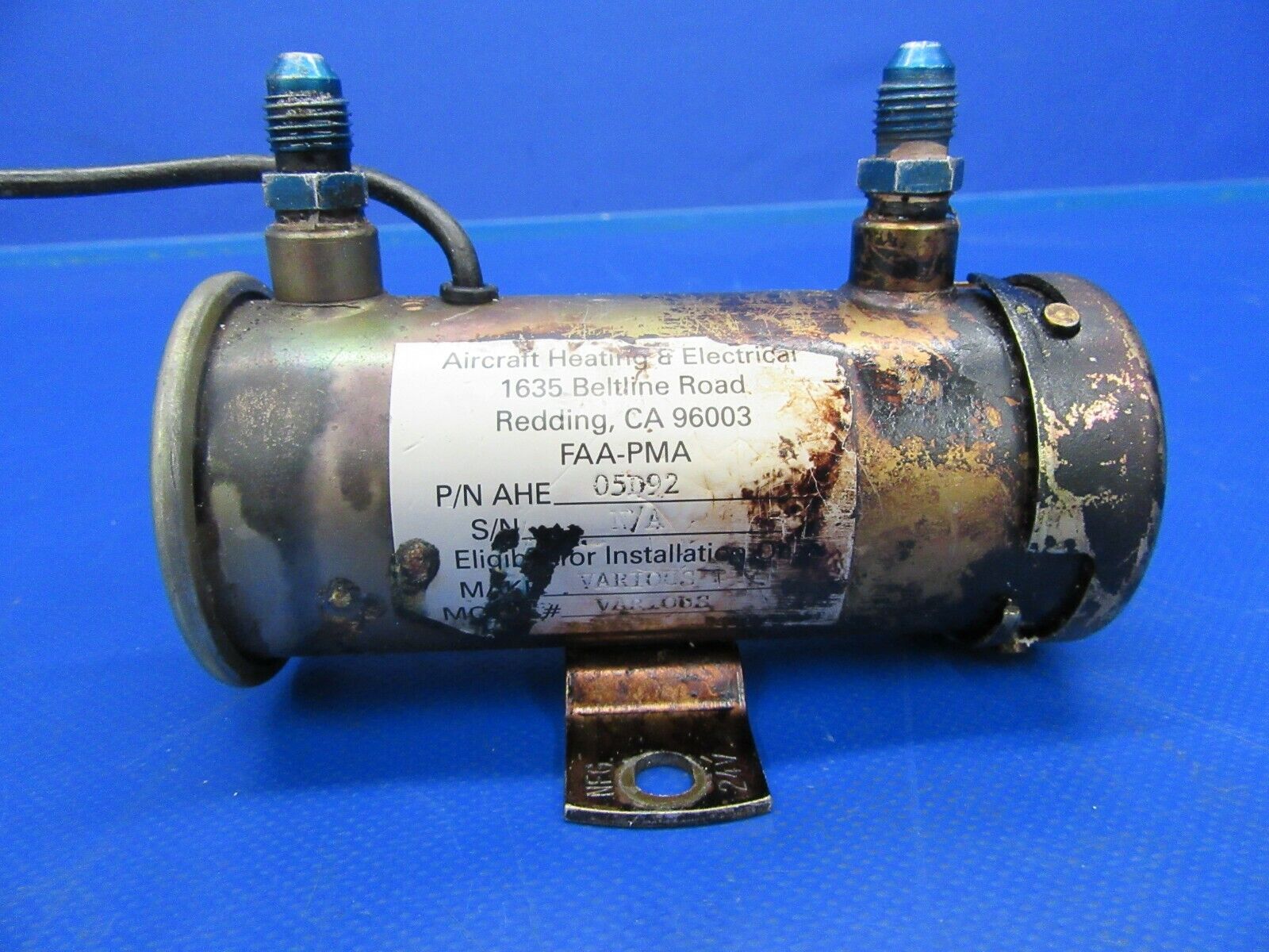 Cessna 310 / T310Q Fuel Pump Heater System 24V 991004-12