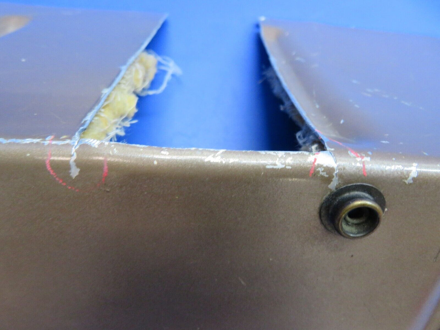 Beech C-35 Bonanza Rear Spar Cover / Partition P/N 35-534067 (1222-554)