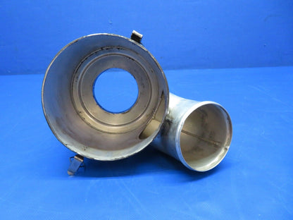 Cessna 401 / 401A LH Air Induction Canister Assy w/ Cap PN 0850344-57 (0124-119)