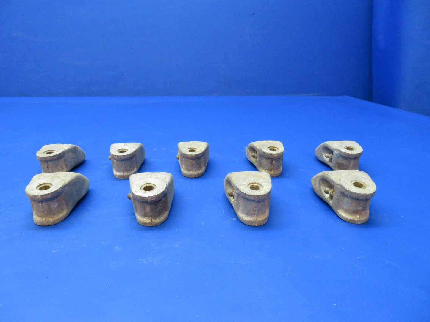Vintage Tailwheel Brackets LOT OF 9 (1122-312)