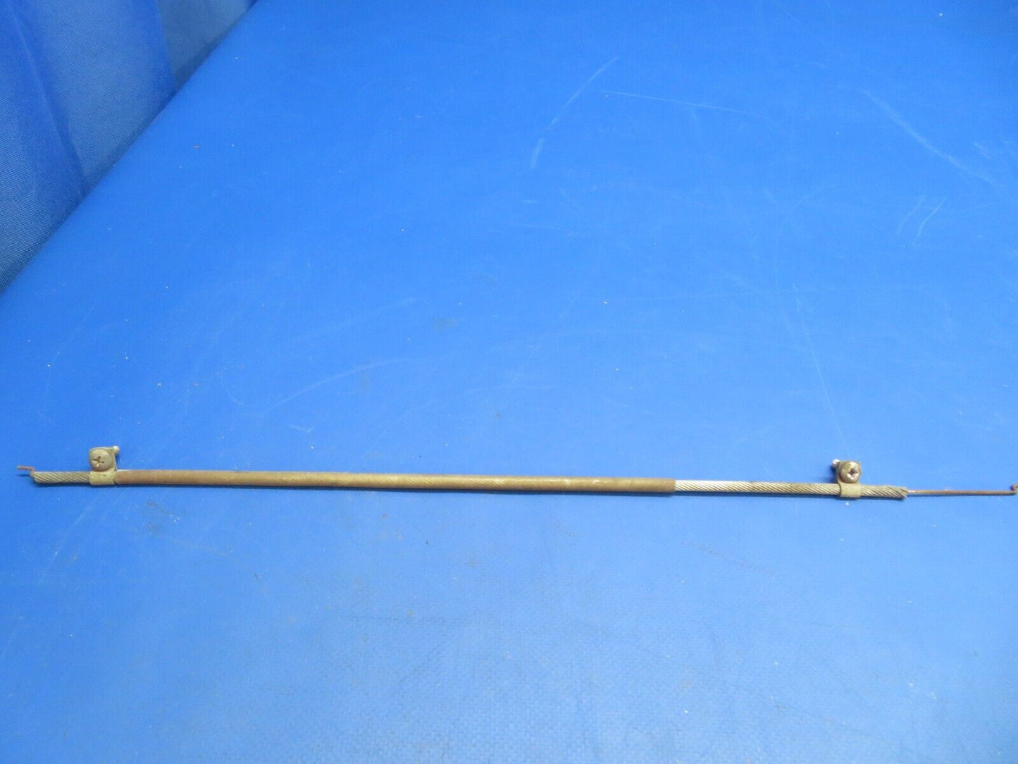 Piper PA-28-201T Dakota Defroster Cable w/ Clamps P/N 554-144 (1222-671)