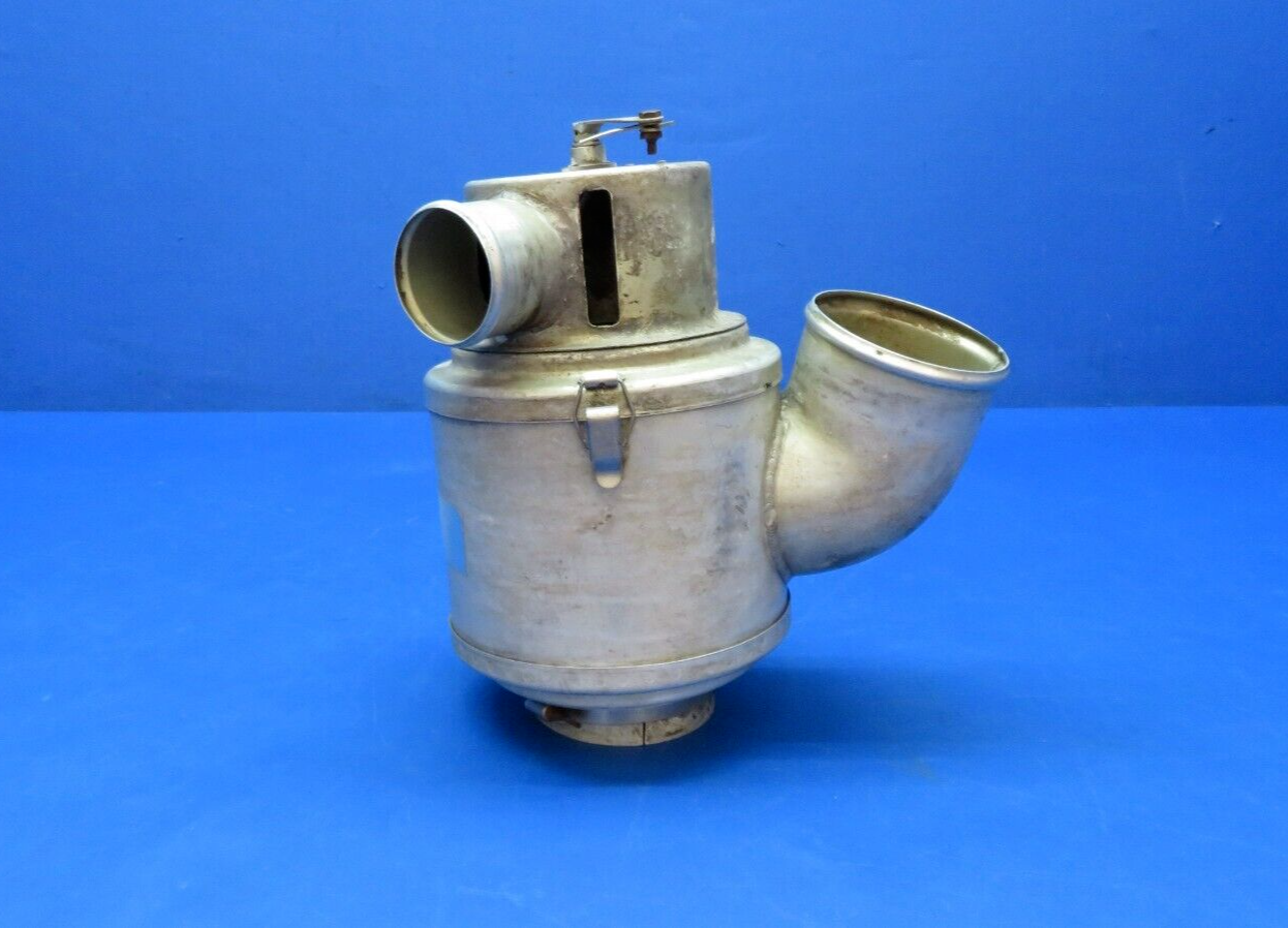 Cessna 401 RH Air Induction Canister Weld Assy w/ Cap P/N 0850320-24 (0523-223)