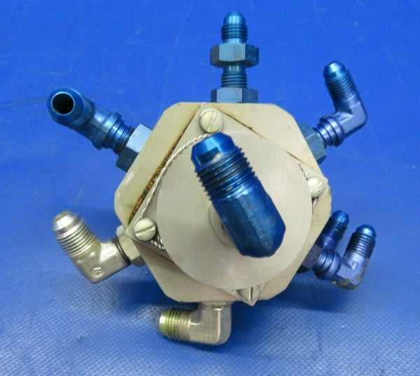 Beech Baron 95-A55 H & E ACFT Fuel Selector Valve RH HE 825-1 (0420-55)