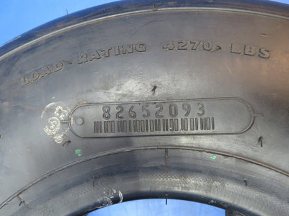 Goodyear 19.5x6.75-8 Rib Tire 10 Ply P/N 196K08-9 (0523-649)