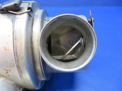 Cessna 401 / 401A LH Air Induction Canister Assy w/ Cap PN 0850344-57 (0124-119)