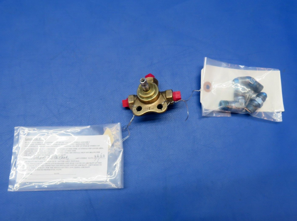 Piper PA-28-180 Cherokee Fuel Valve P/N 491-947 Overhauled (0423-331)