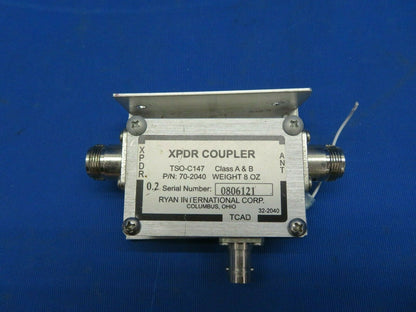 Ryan International XPDR Coupler 70-2040 (1120-07)