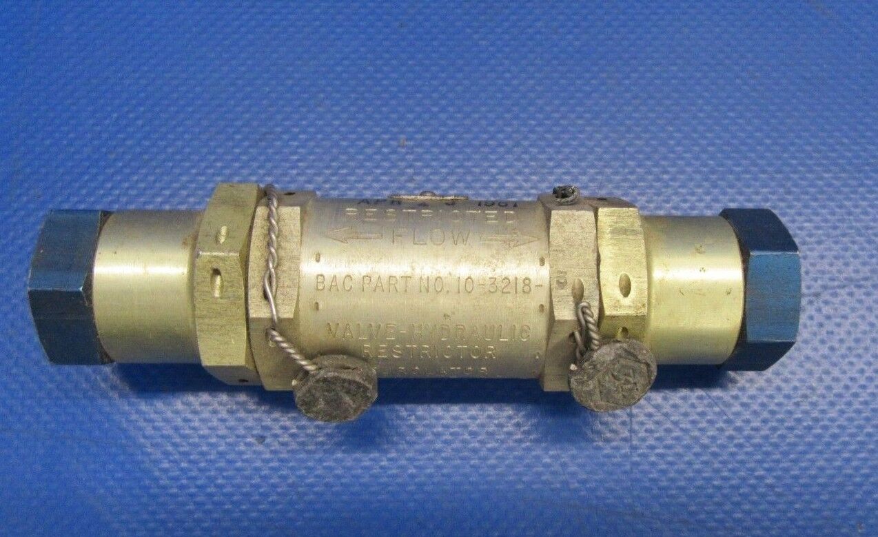 Purolator Hydraulic Valve Restrictor P/N 58642-5  (1218-99)