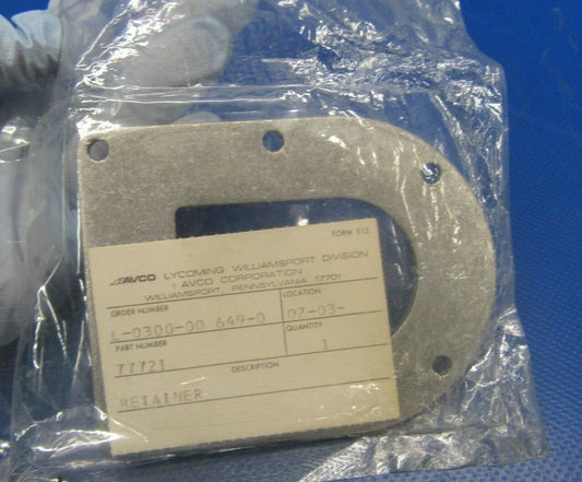 Lycoming 540, Series Retainer Turbo Charge By Pass Door 77721 NOS (0219-238)