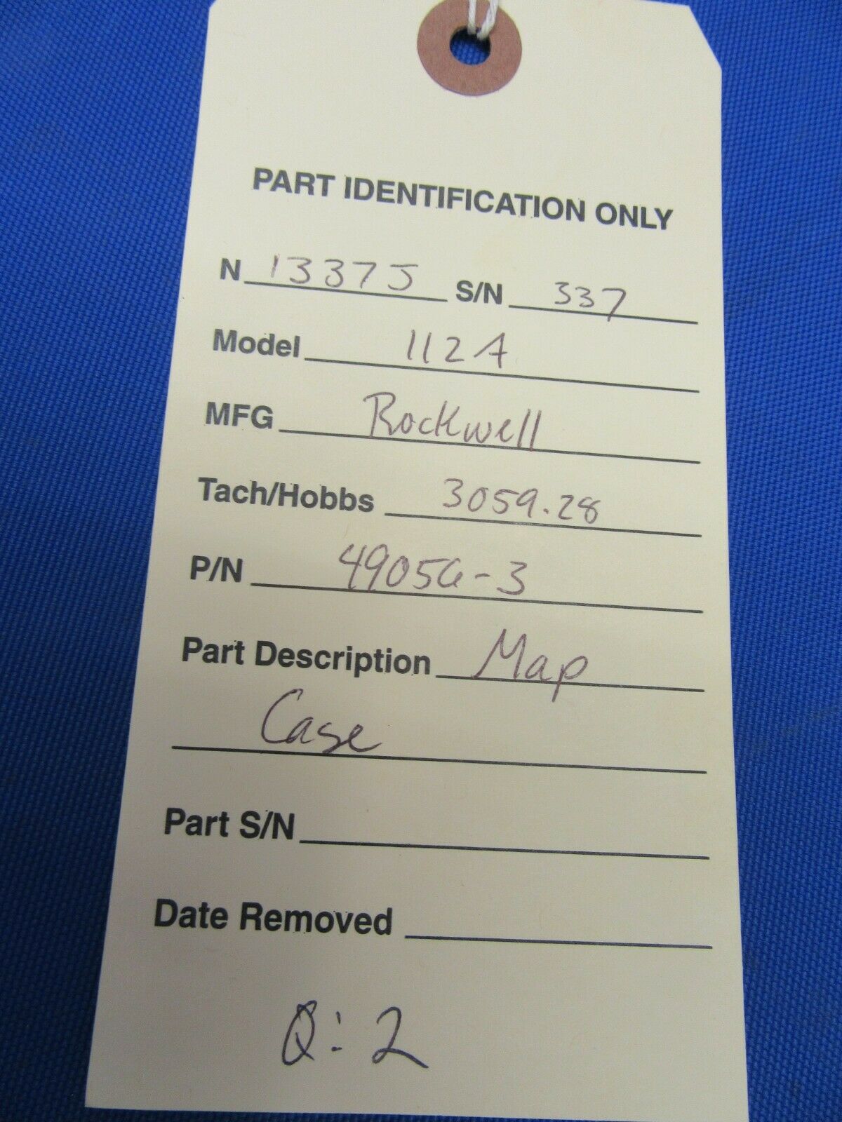 Rockwell Commander 112 / 114 Map Case P/N 49056-3 (1020-250)