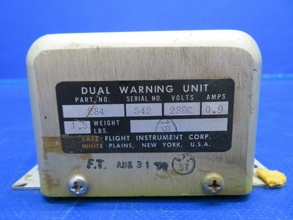 Safe Flight Dual Stall / Gear Warning Unit 28V P/N 284 Core (0720-566)