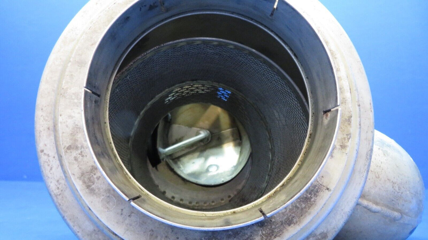Cessna 401 RH Air Induction Canister Weld Assy w/ Cap P/N 0850320-24 (0523-223)