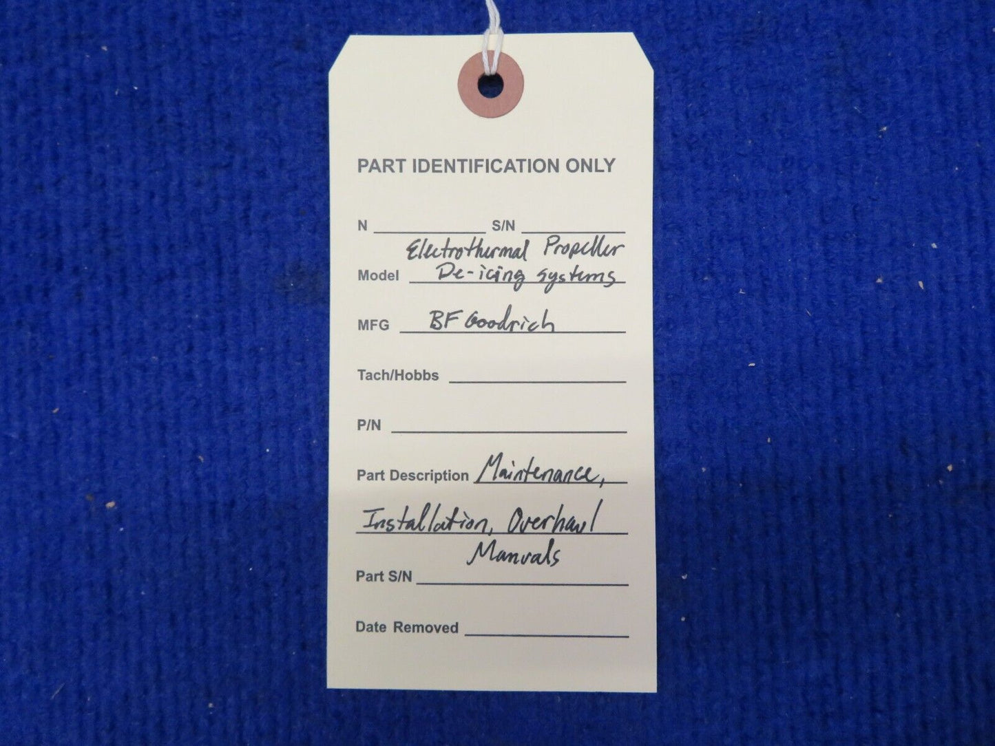 BF Goodrich Propeller Deice Maintenance Installation Overhaul Manuals (0522-783)