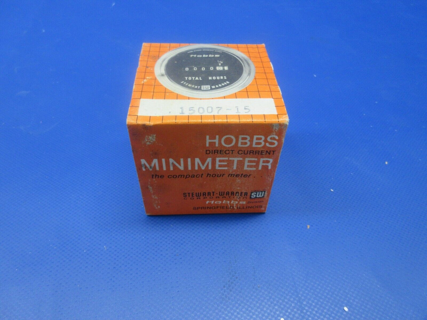 Stewart Warner Hobbs Direct Current Minimeter P/N 15007-15 NOS (0224-629)