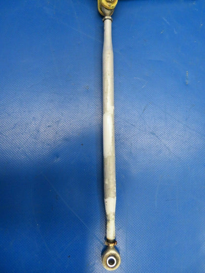Beech Baron E-55 Bellcrank Aileron w/ Rod RH 35-521158-8, 35-52152-4 (1219-75)