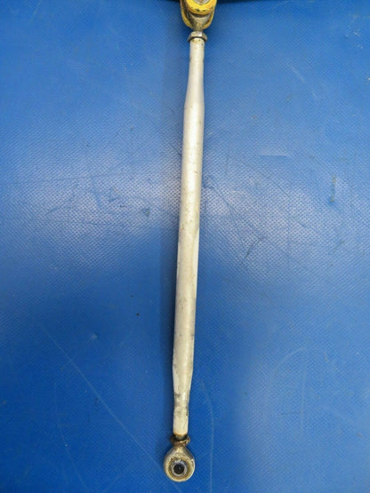 Beech Baron E-55 Bellcrank Aileron w/ Rod RH 35-521158-8, 35-52152-4 (1219-75)